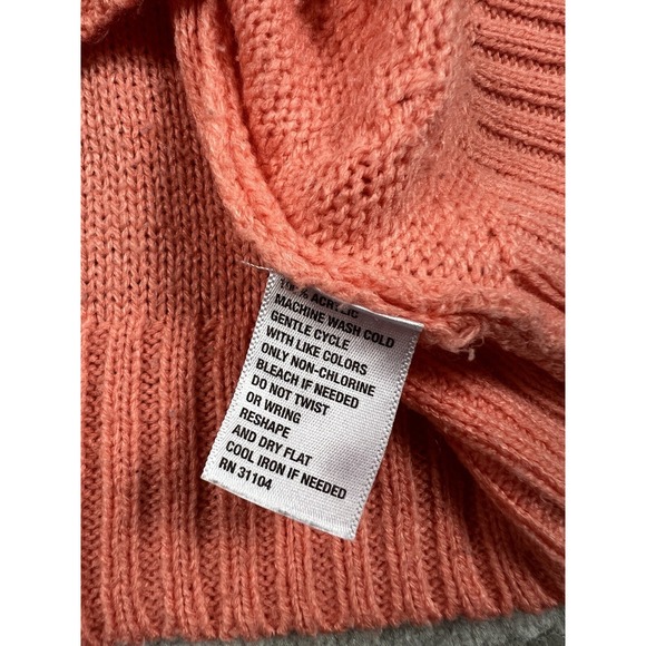 Red Camel Sweater Womens Extra Large Pink Long Sleeve Knit Acrylic - Picture 11 of 11